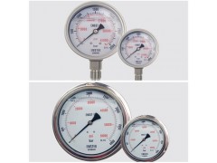 超高压压力表 径向油压表 轴向带边高压表